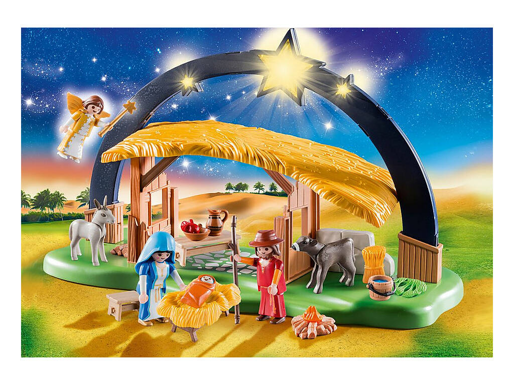 Playmobil Belen con Luz 9494