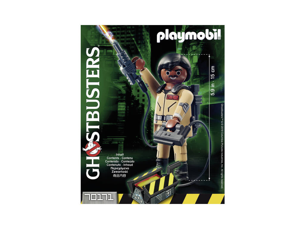 Playmobil Ghostbusters Figura Collezionabile W. Zeddemore 70171