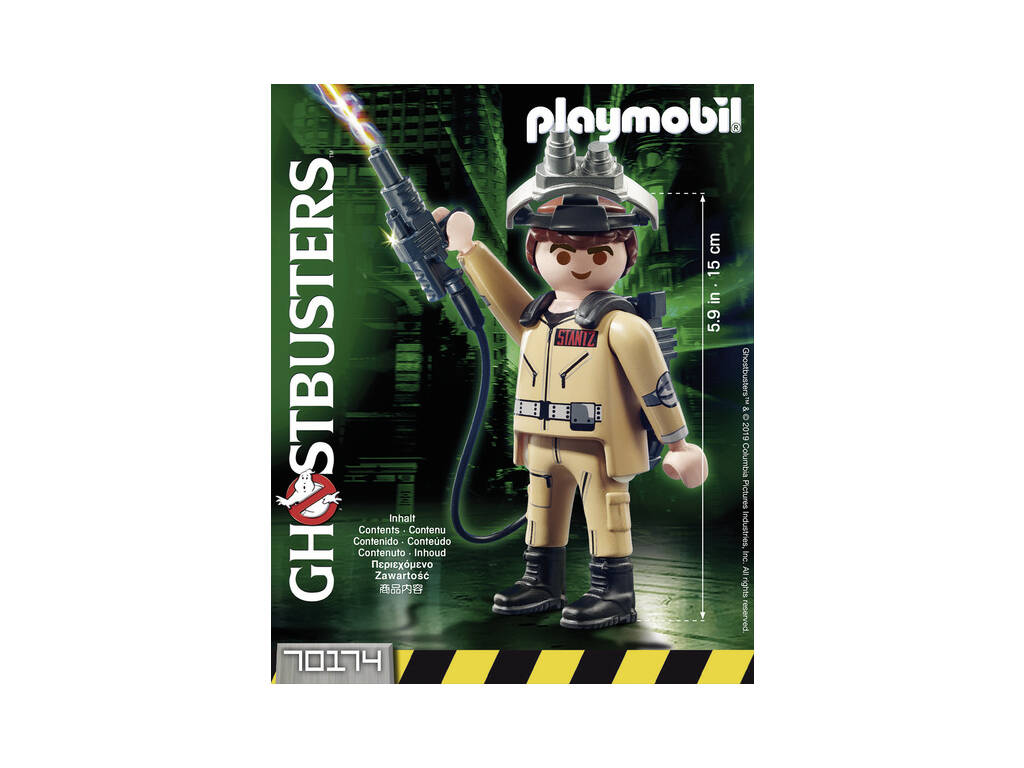 Playmobil Ghostbusters Figura Collezionabile R. Stantz 70174