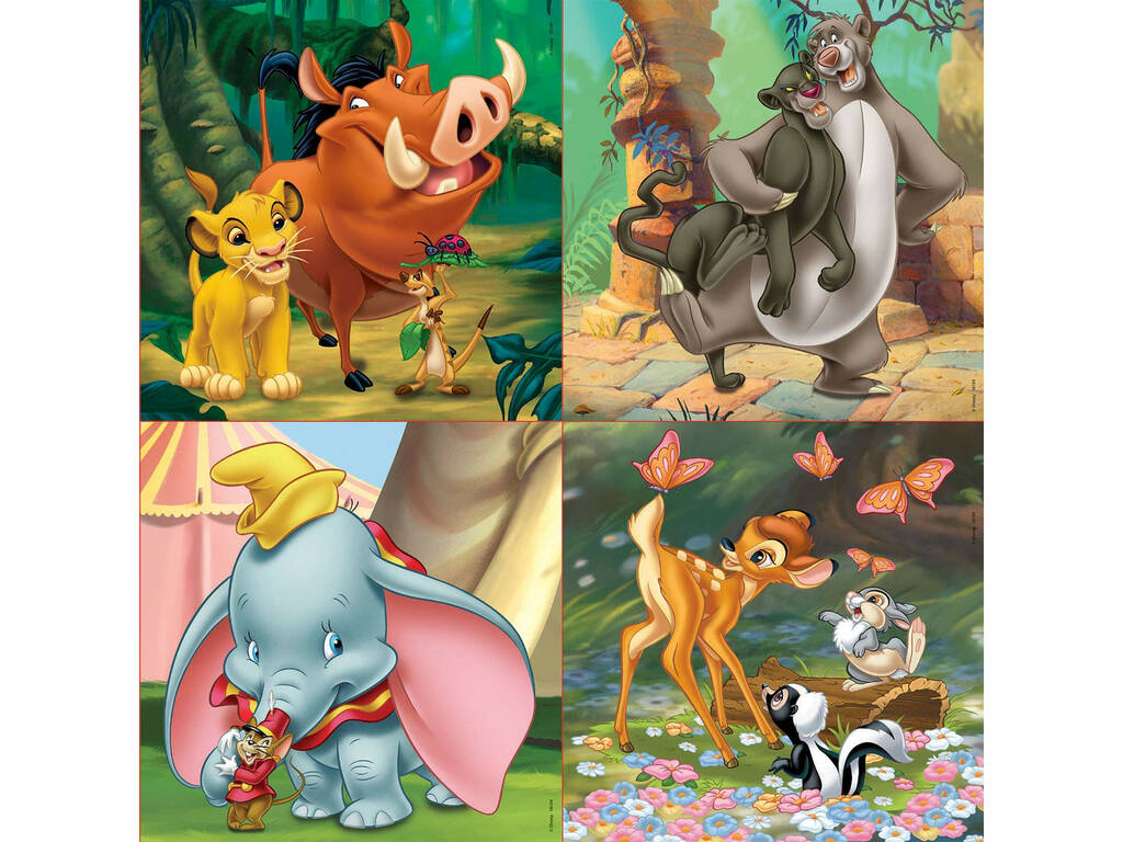 Puzzle Progressivi Disney Animals Educa 18104
