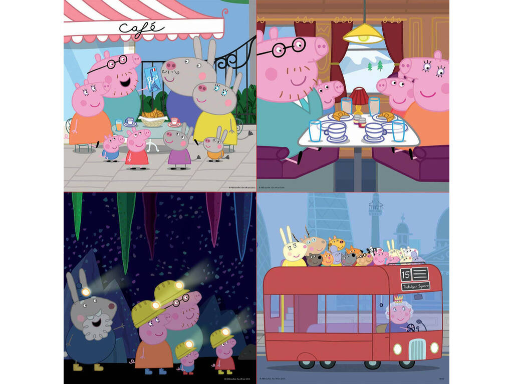 Valigetta Puzzle Progressivi Peppa Pig 6-9-12-16 Educa 18112