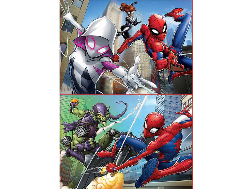 Puzzle 2X48 Spiderman Educa 18099
