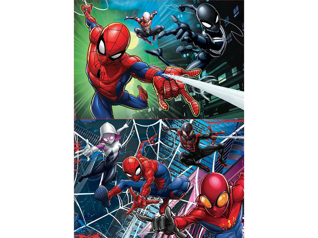 Puzzle 2x100 Spiderman Educa 18101
