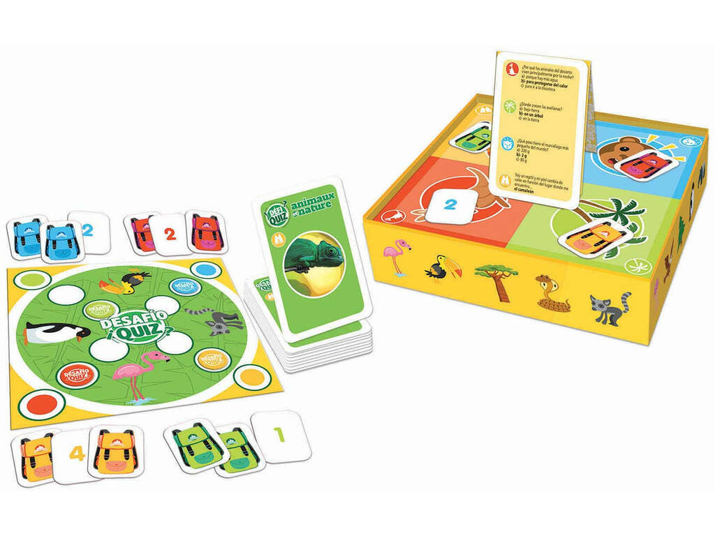 Défi Quiz Animaux et Nature Educa 18219