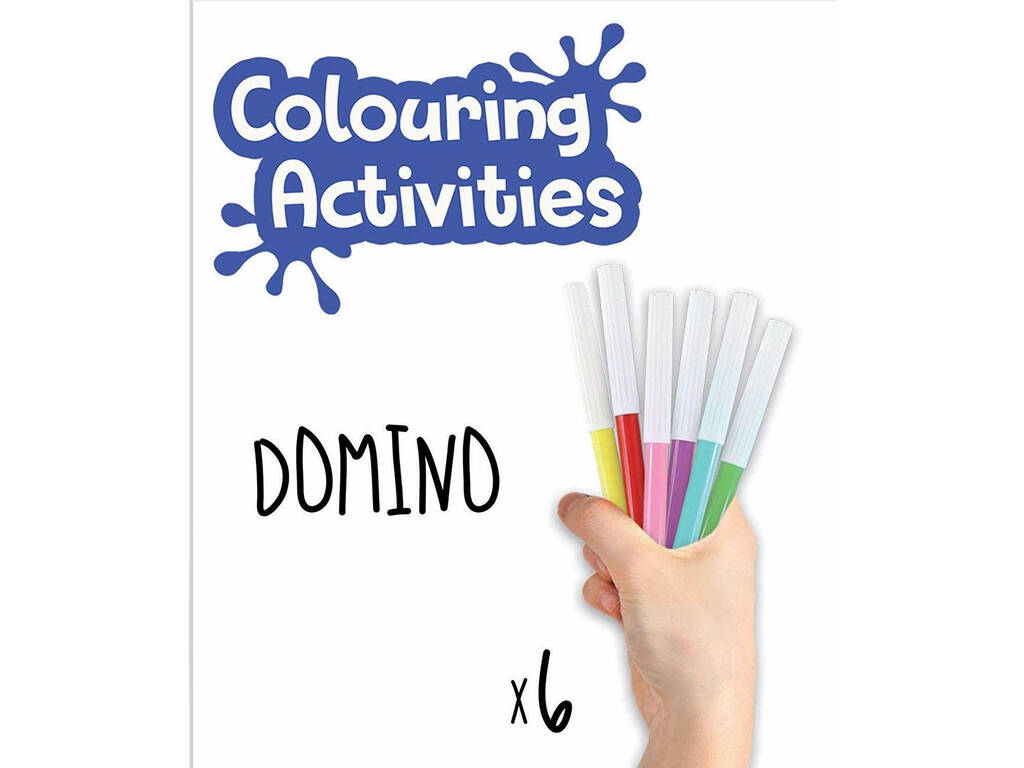 Mallette Colouring Activities Domino Educa 18071
