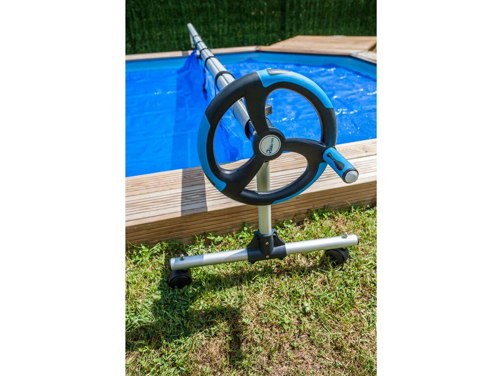 Enrouleur de Bâches pour Piscines Enterrées Aluminium Gre 90172