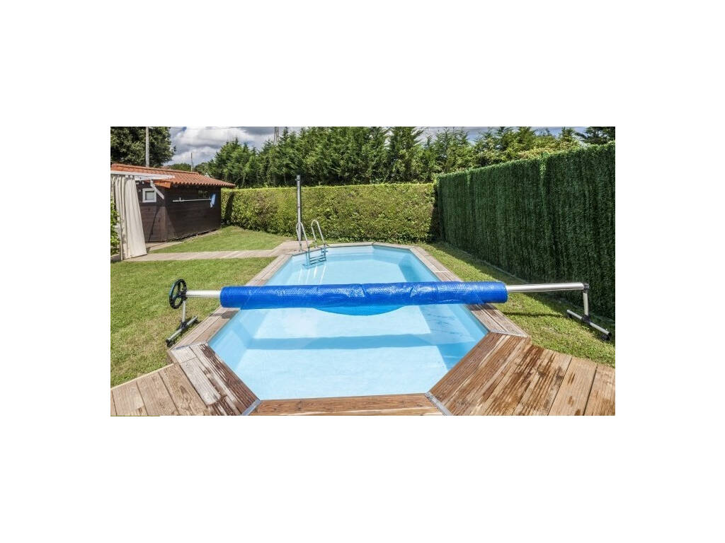 Enrouleur de Bâches pour Piscines Enterrées Aluminium Gre 90172