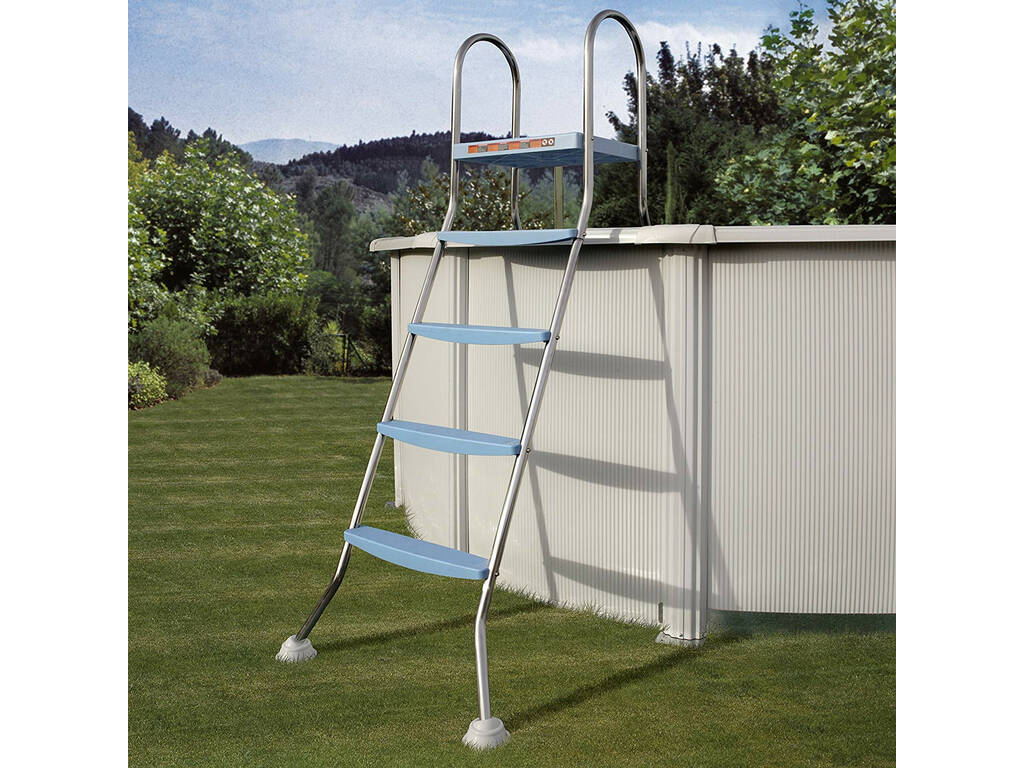 Échelle pour Piscine Hors Sol 142 cm Gre AR11680 