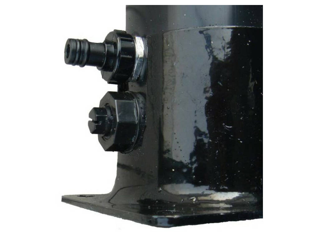 Doccia Solare Nera PVC 30L Gre AR1030
