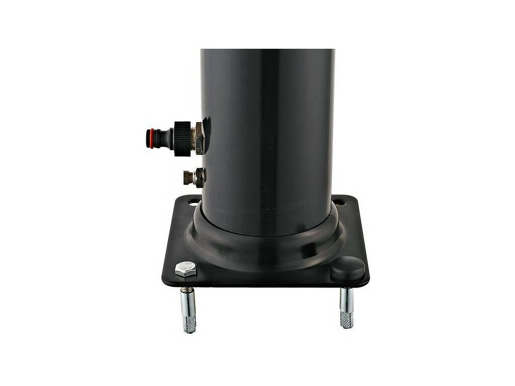 Doccia Solare Curva Nera PVC 25L Gre AR10250