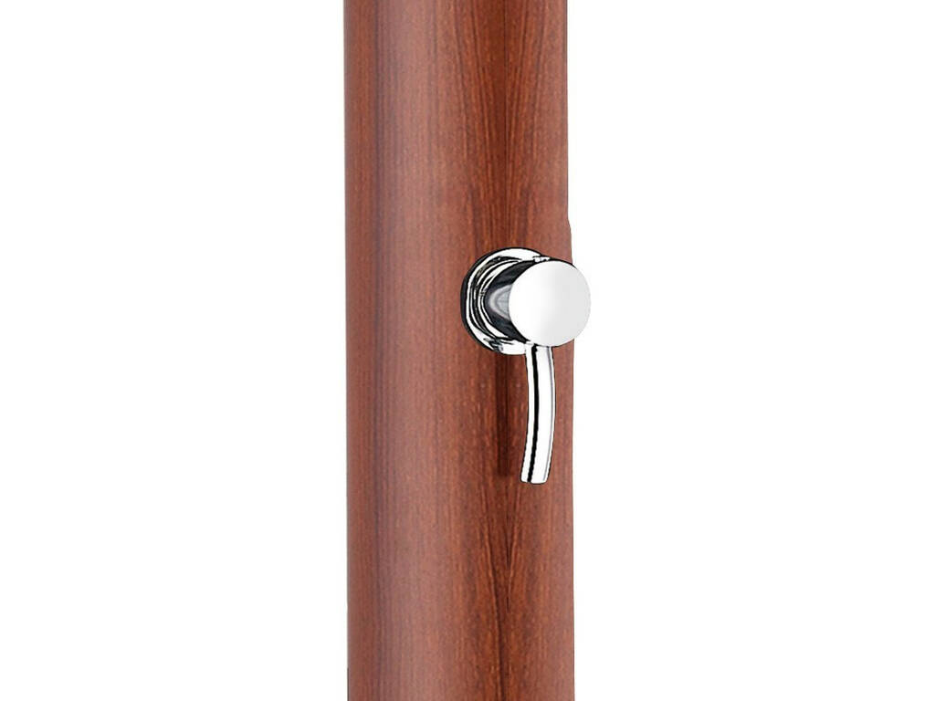 Doccia Solare PVC Imitazione Legno 20 L Gre AR1020W