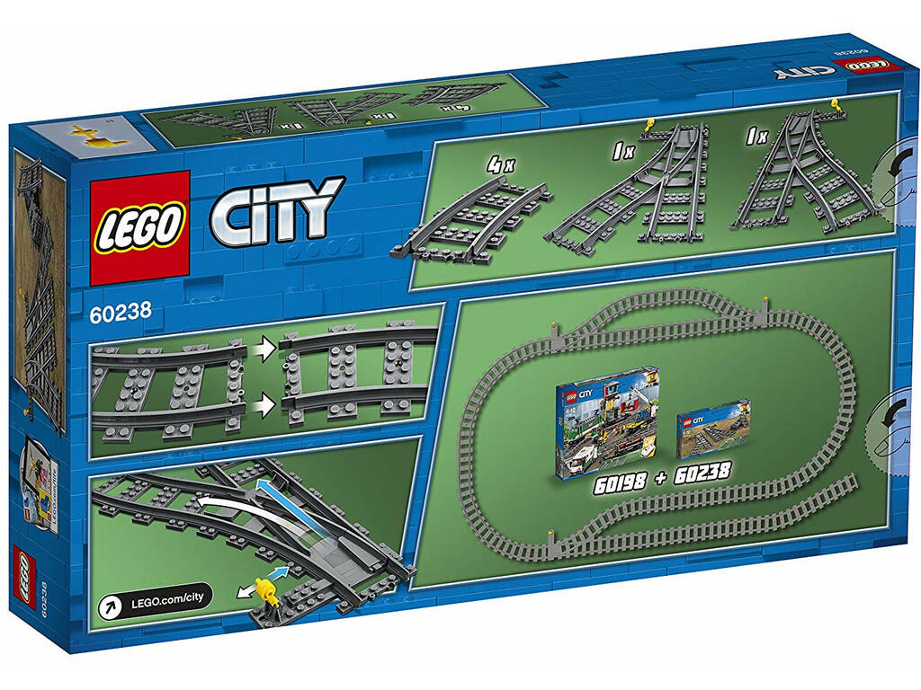 Lego City Mudança de Agulhas 60238