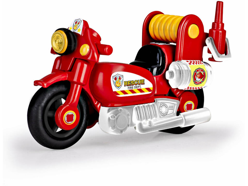 Pinypon Action Moto de Pompier Famosa 700014783