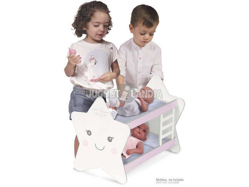 Letto a castello per Bambole Stella Martin Decuevas 55329