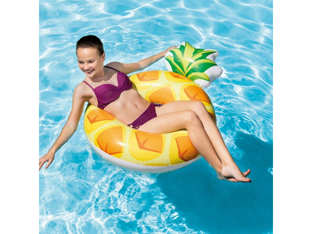 Salvagente Ananas 117x86 cm Intex 56266
