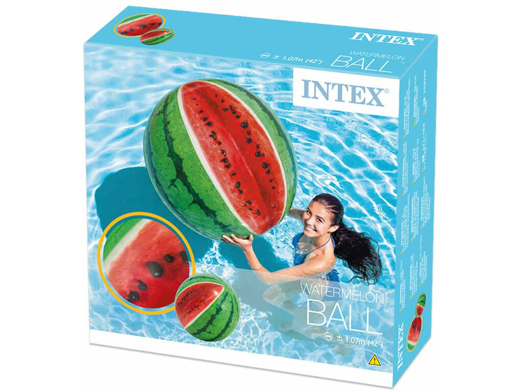 Pallone Anguria Stampa realistica 107 cm Intex 58075