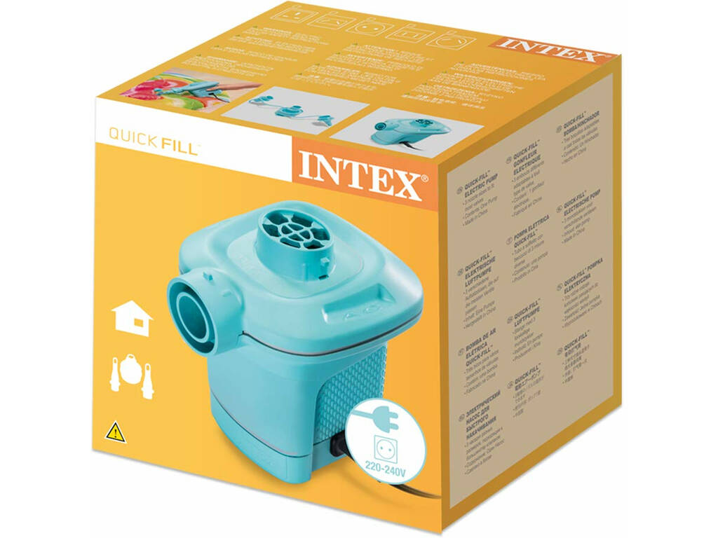 Pompa Elettrica Quick Fill 220-240V Azzurro Intex 58640