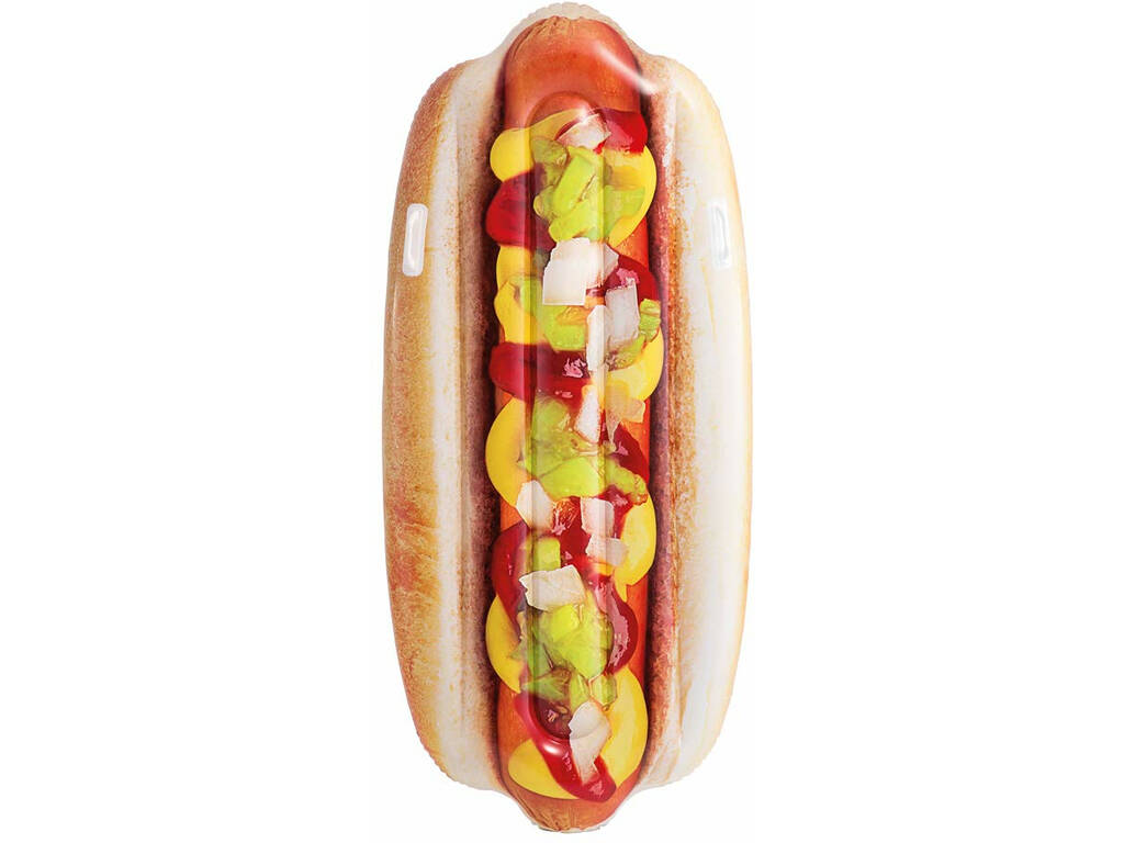 Matelas Gonflable Hot-Dog Réaliste 180 x 89 cm. Intex 58771