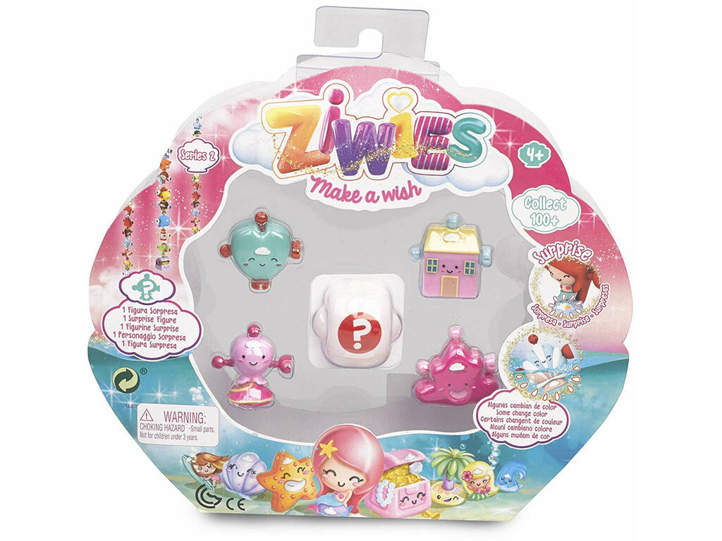 Ziwies Pack 5 Figure Famosa 700014883