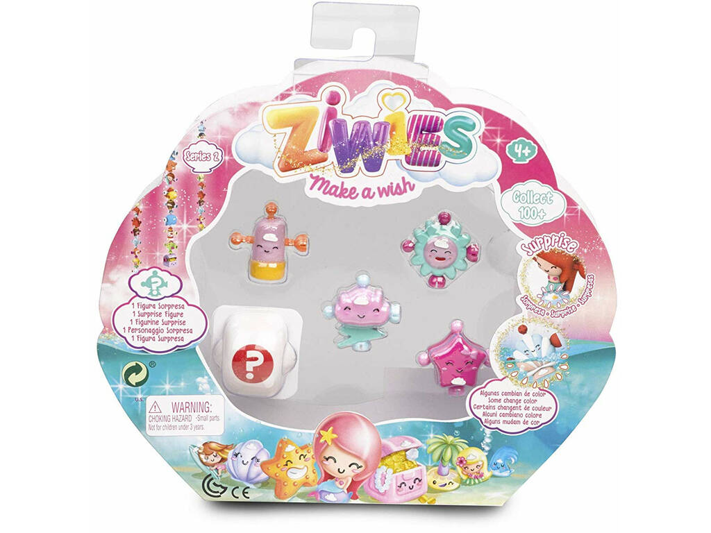Ziwies Pack 5 Figure Famosa 700014883