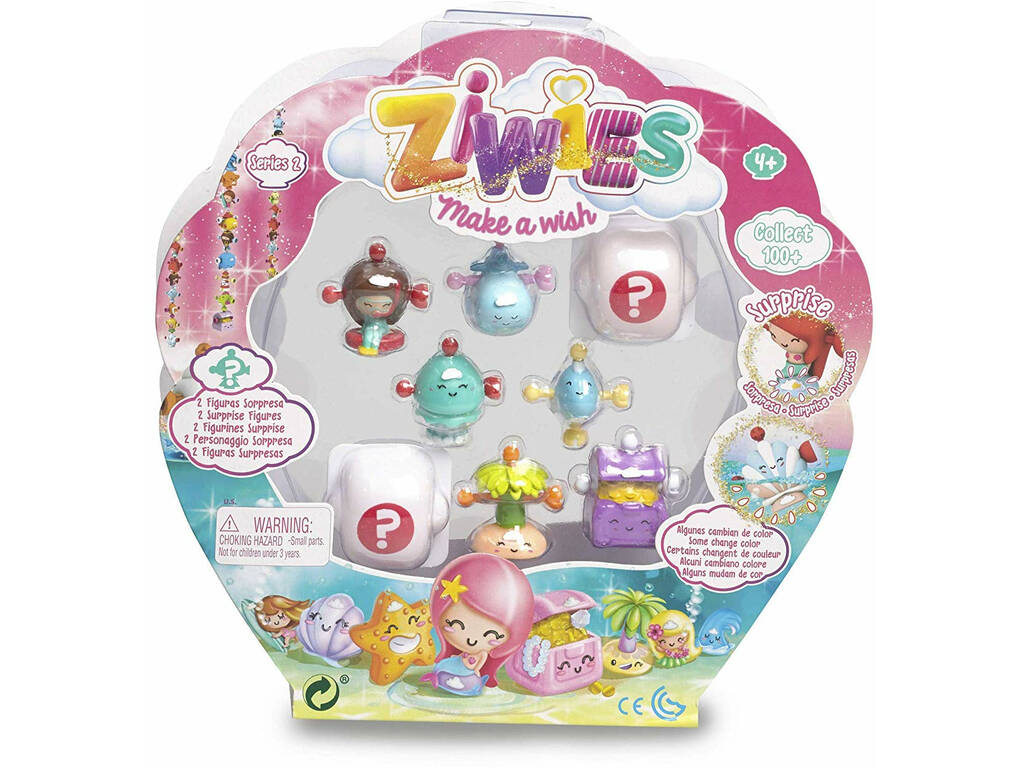Ziwies Pack 8 Figure Famosa 700014604
