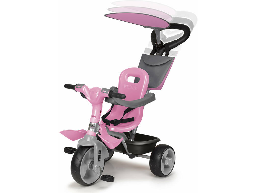 Tricycle Baby Plus Musique Rose Famosa 800012132 