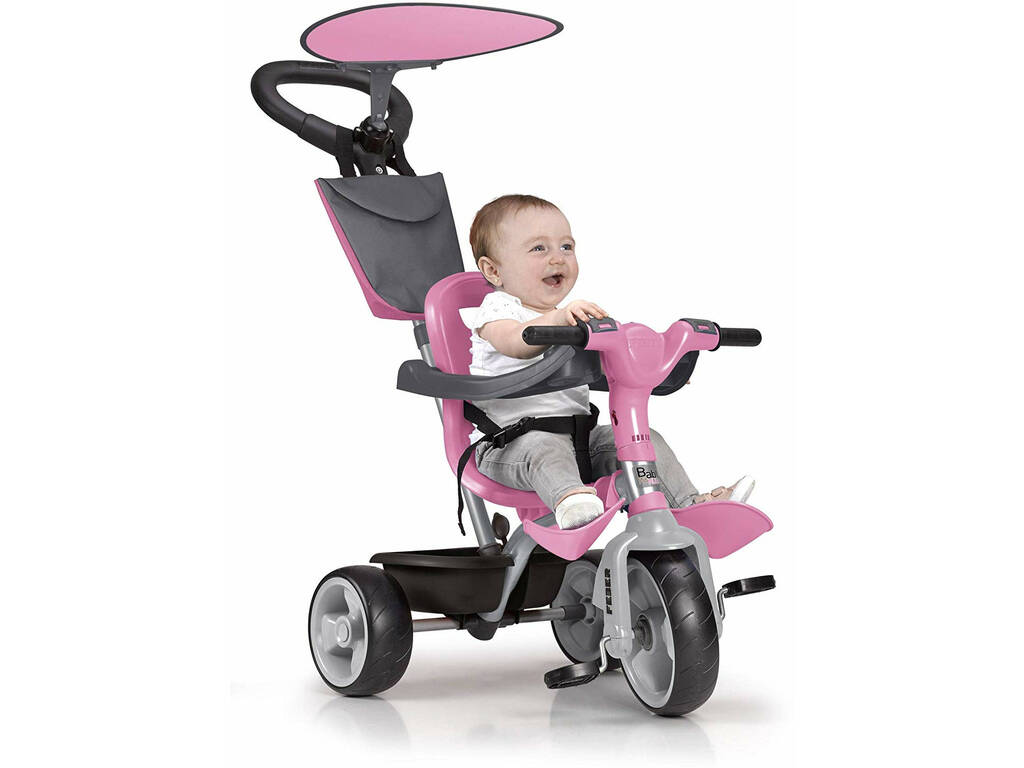 Tricycle Baby Plus Musique Rose Famosa 800012132 