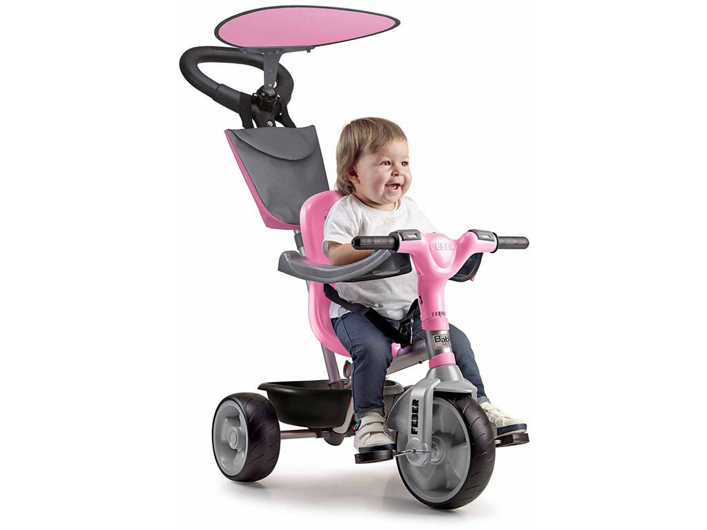 Tricycle Baby Plus Musique Rose Famosa 800012132 