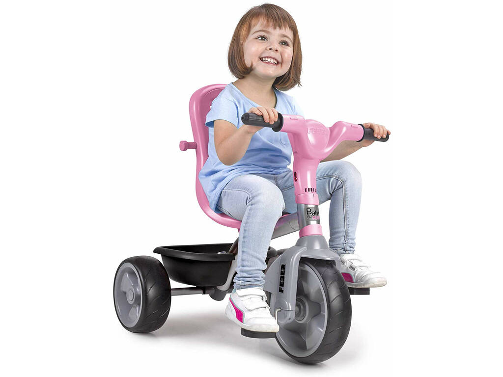 Tricycle Baby Plus Musique Rose Famosa 800012132 