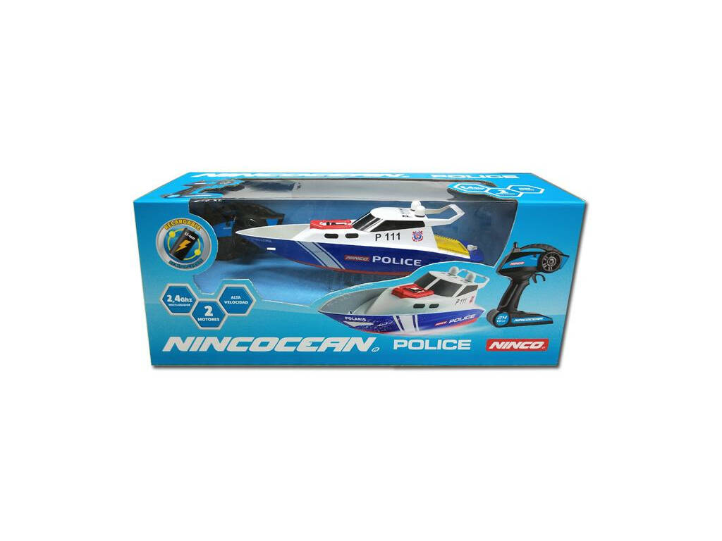 Garde-côte Radiocommandé Police Ninco NH99032