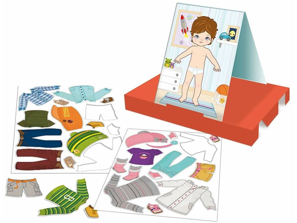  magnétique vêtements garçon ou fille