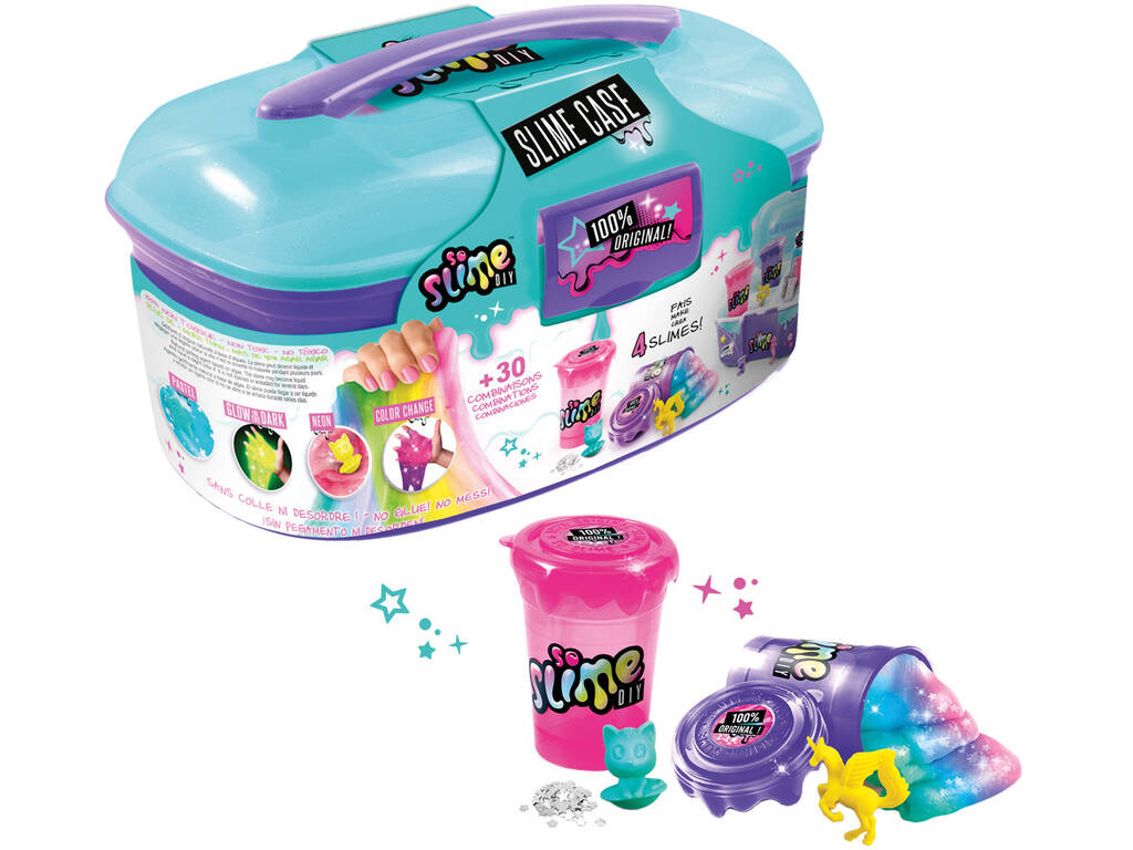 Valigetta Crea Slime Glow In The Dark / Color Change Canal Toys SSC 049