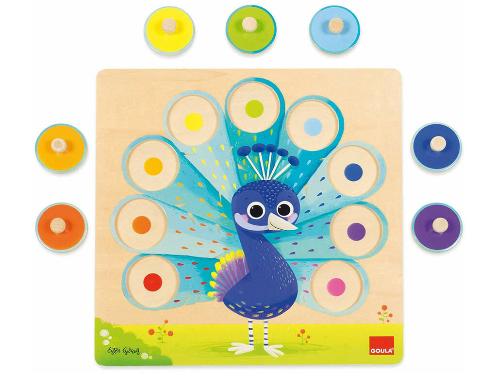 Puzzle Pavone Reale Goula 453060