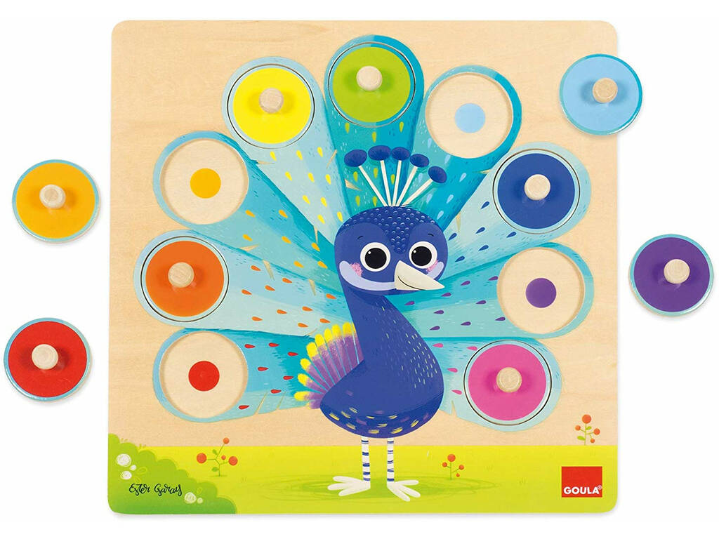 Puzzle Pavone Reale Goula 453060