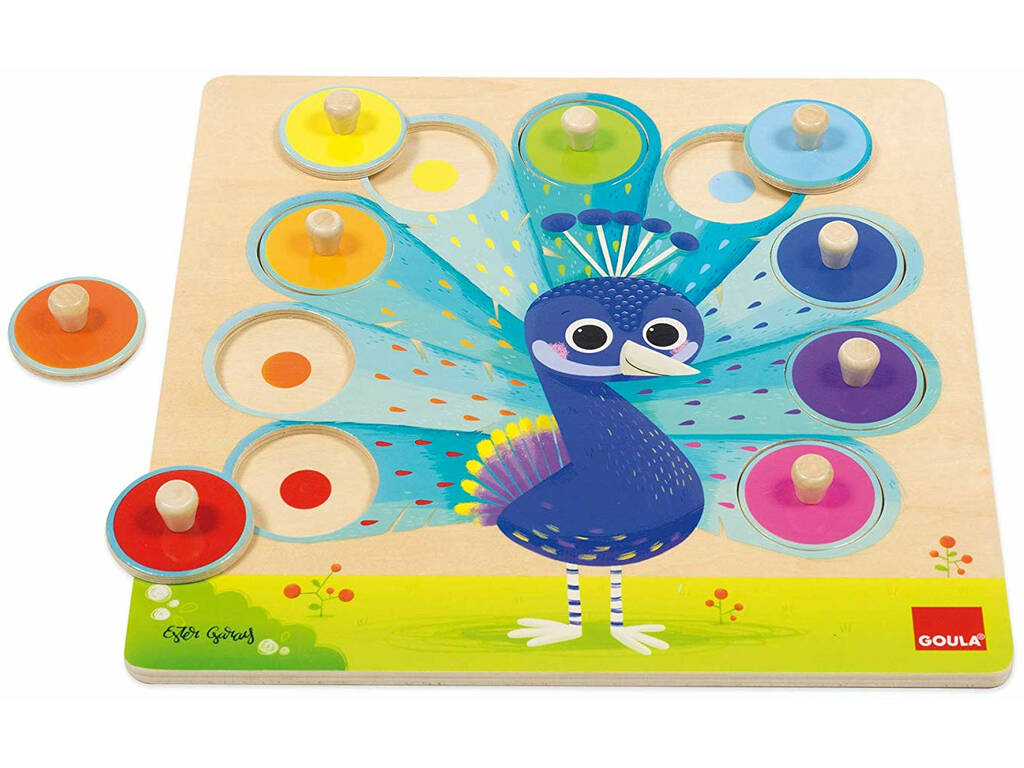 Puzzle Pavone Reale Goula 453060