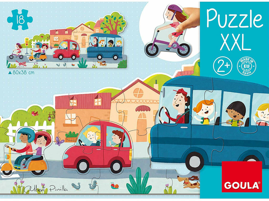 Puzzle XXL Véhicules Goula 453428