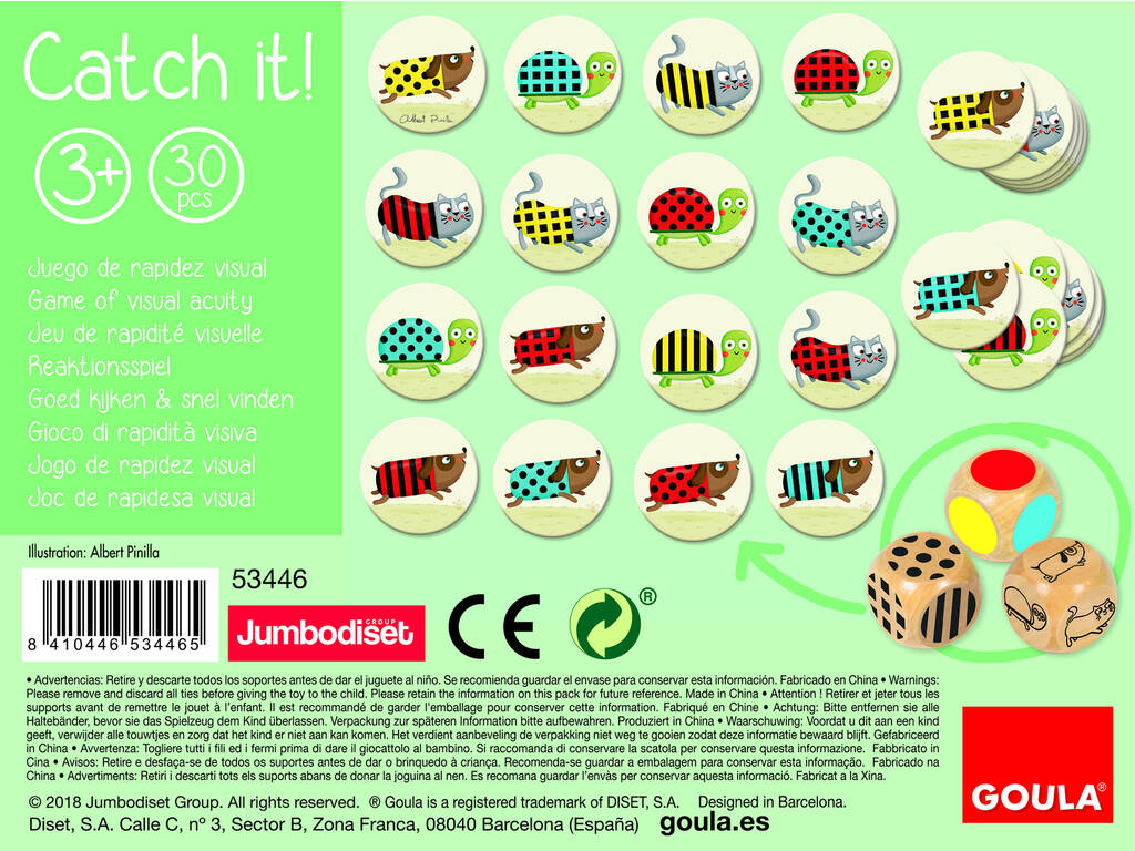 Gioco Goula Catch It! Diset 53446