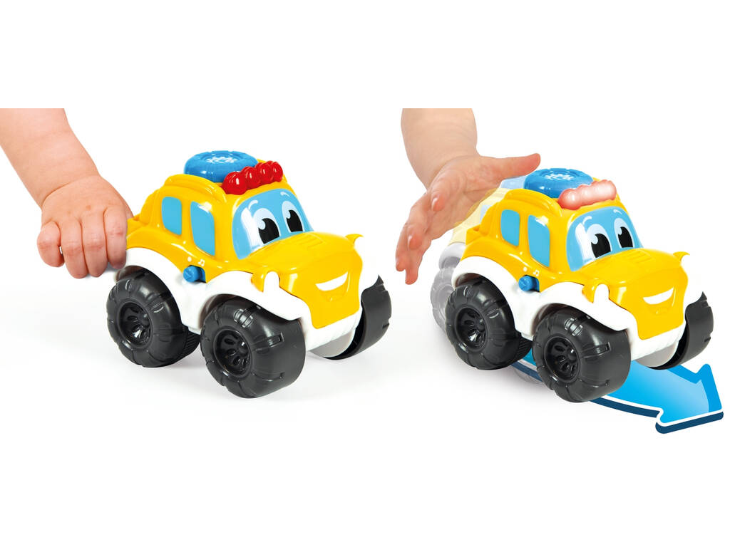 Carro Safari Retro fricção luzes e Sons Clementoni 17178