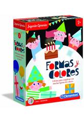 J'apprends Les Formes et Les Couleurs en Jouant Clementoni 55302