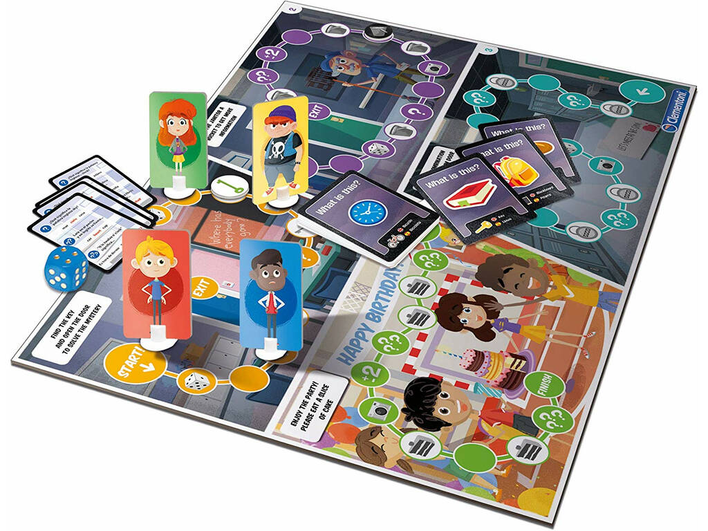 Aprenda a brincar Mistery English Clementoni 55227