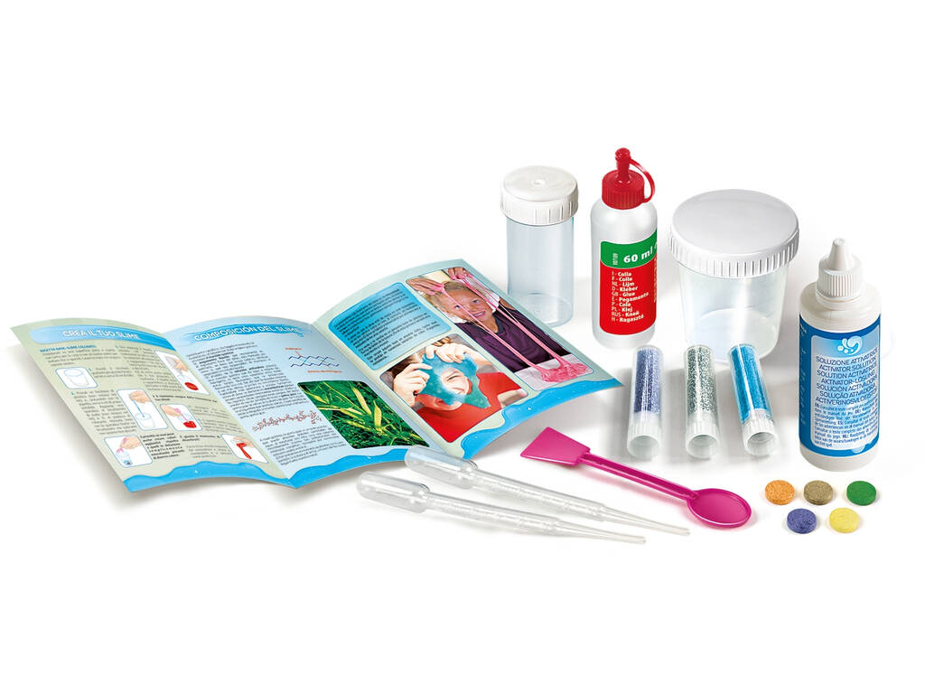 Mini Sliming Lab Crie Seu Slime Clementoni 55281