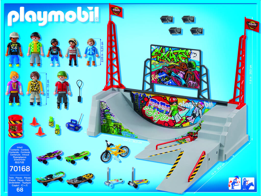 Playmobil City Action Skate 70168