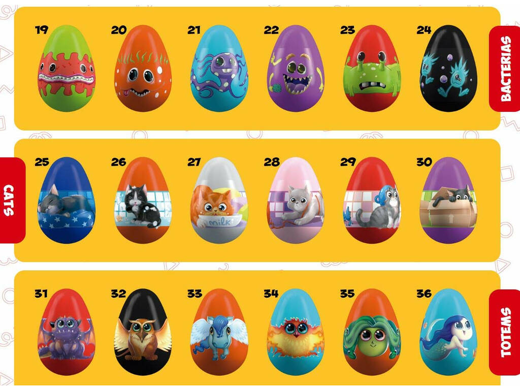 Egg´Z World Envelope avec 2 Egg´Z Panini 3826B2E