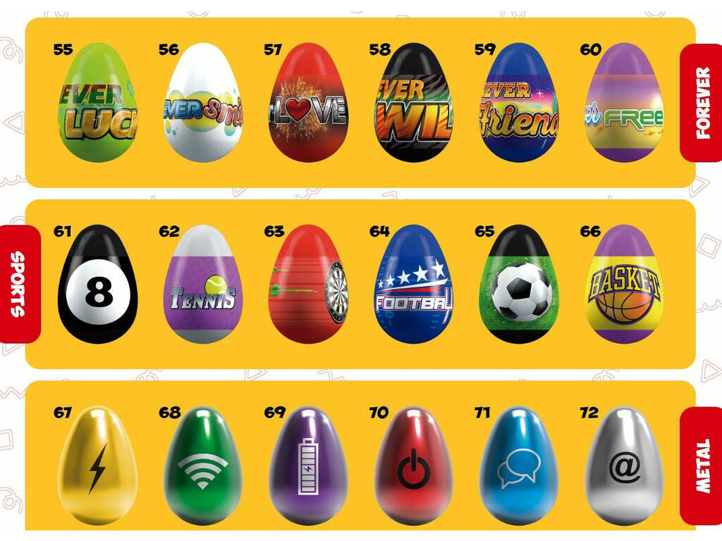 Egg´Z World Envelope avec 2 Egg´Z Panini 3826B2E