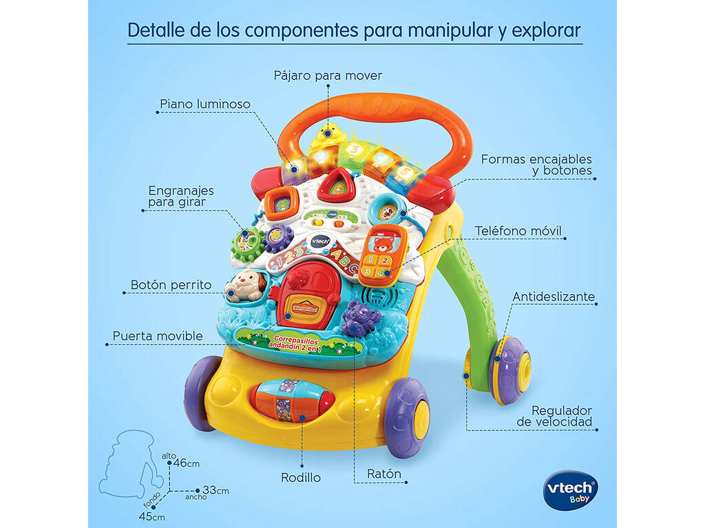 Cavalcabile Camminatore Vtech 505622
