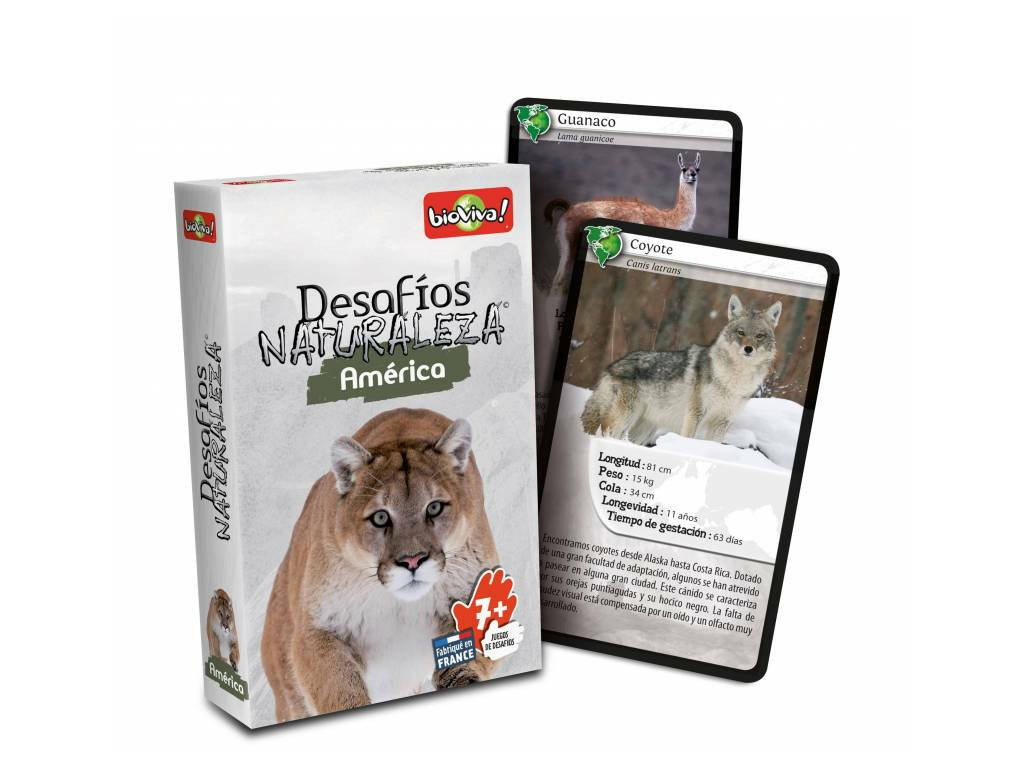 Bioviva Desafíos de la Naturaleza América Asmodee DES08ES