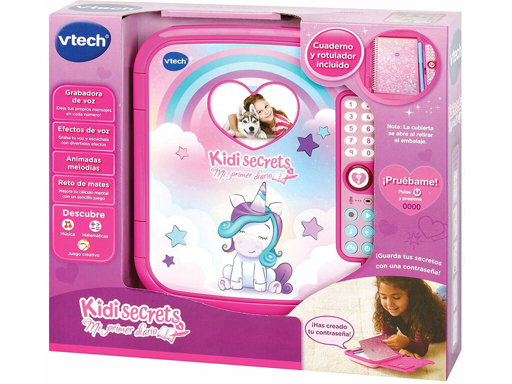 Kidisecrets Meu Primeiro Diário Vtech 193022