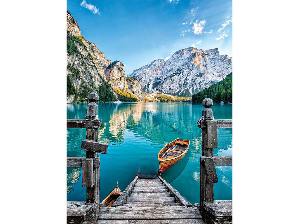 Puzzle 500 Braies Lake Clementoni 35039
