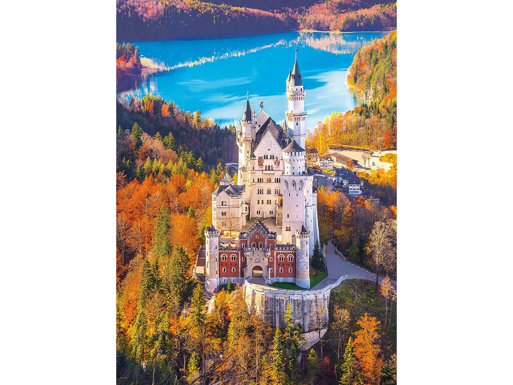 Neuschwanstein - 1000 pezzi - High Quality Collection Clementoni 39382
