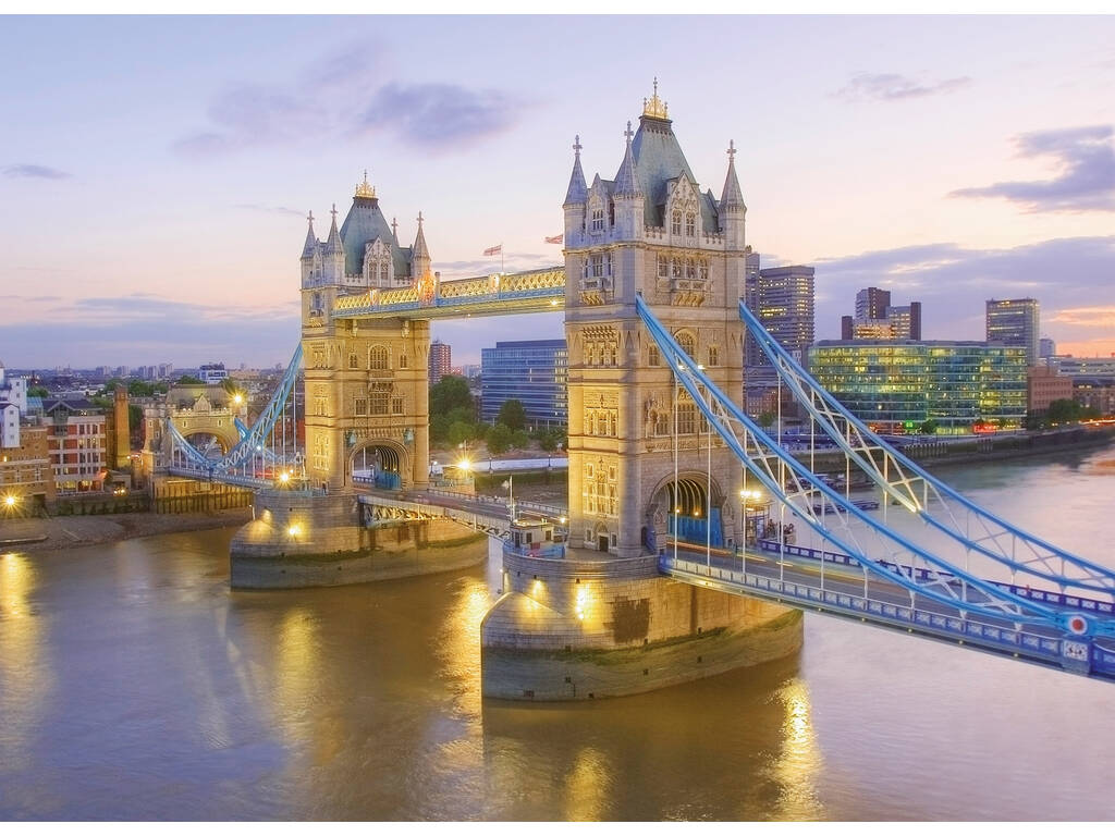 Tower Bridge - 1000 pezzi - High Quality Collection Clementoni 39022